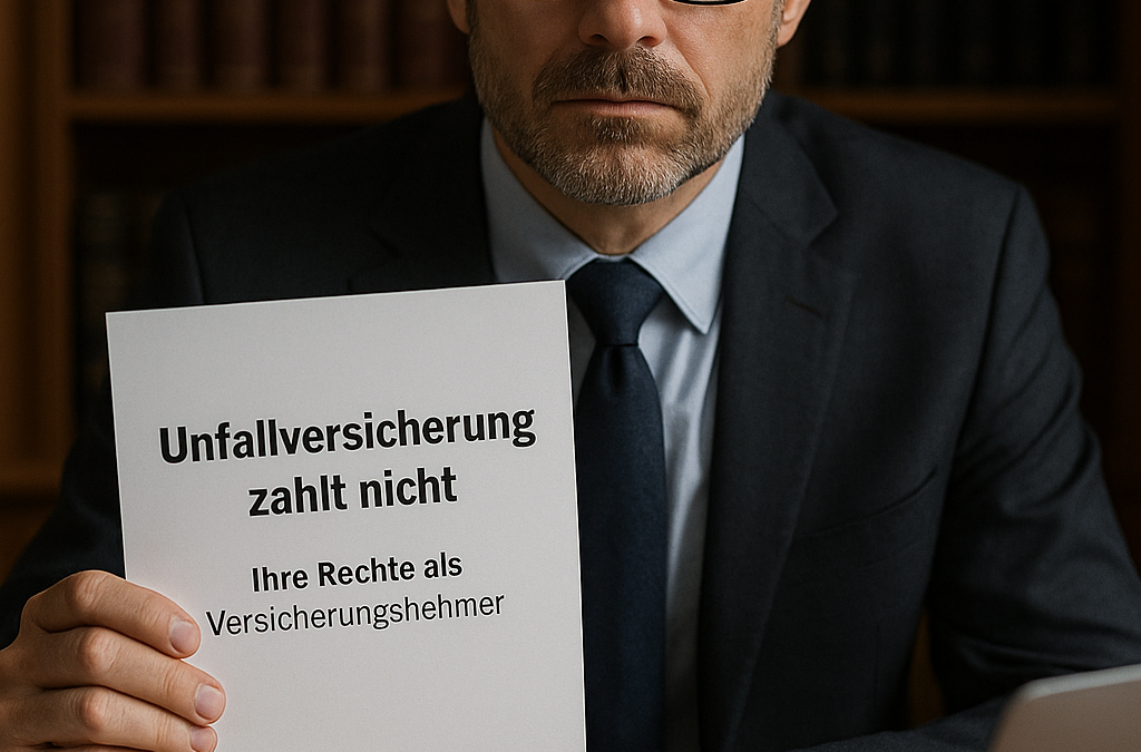 Unfallversicherung zahlt nicht? Ihre Rechte als Versicherungsnehmer